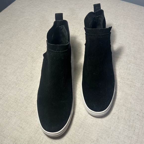 Steve Madden Barker Suede Wedge Sneaker Size 8.5 - Picture 2 of 8